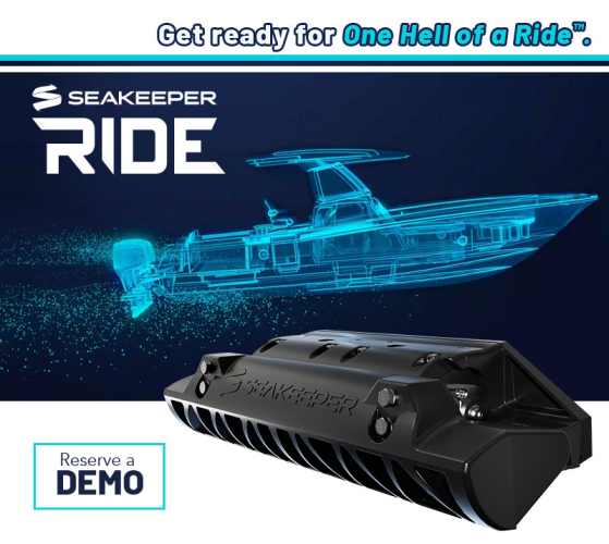 Seakeeper Ride Demo at Marathon Boat Yard